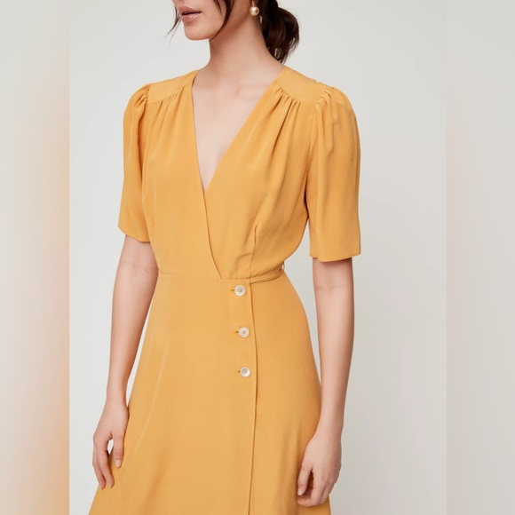 Wilfred Mirabelle Dress (4, Cairo Gold) - Picture 2 of 8